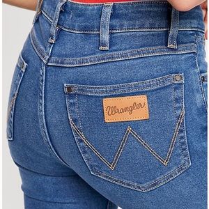 Free People Wrangler high rise skinny jeans